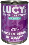 12/12.5oz Lucy Pet Chicken Recipe in Gravy for Dogs - Items on Sales Now